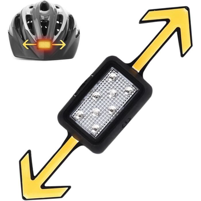 Clignotants Pour Velos Feu Arriere De Clignotant De Velo Telecommande Rechargeable Par Usb Etanche Noir Cdiscount Sport