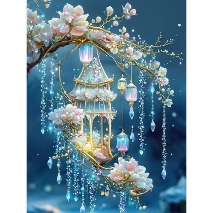 Diamond Painting Mandala – Kit Sous-verre Enfant/Adulte, 8 Pièces, Activité Créative, Cadeau Fille 8-12 Ans