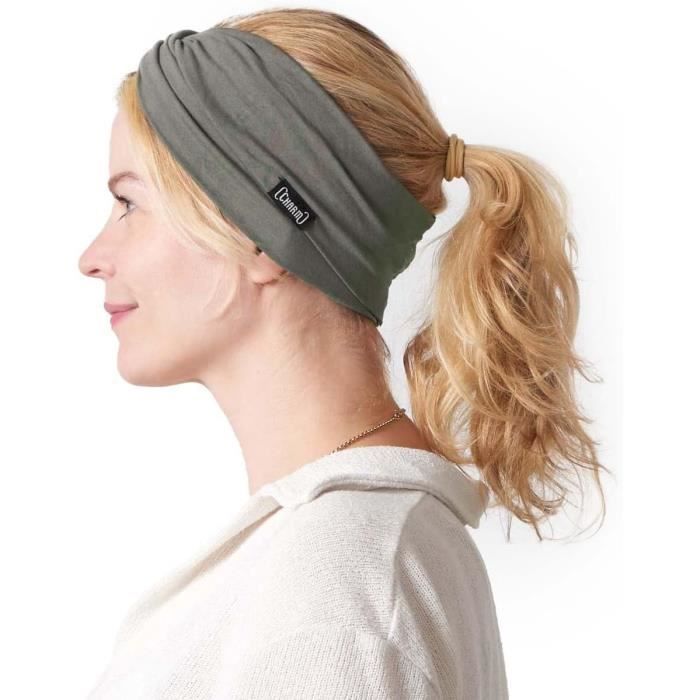 Serre-tête Sport Femme/homme - Viscose Respirante | Double Boucle | Bandana Japonais | Yoga/course