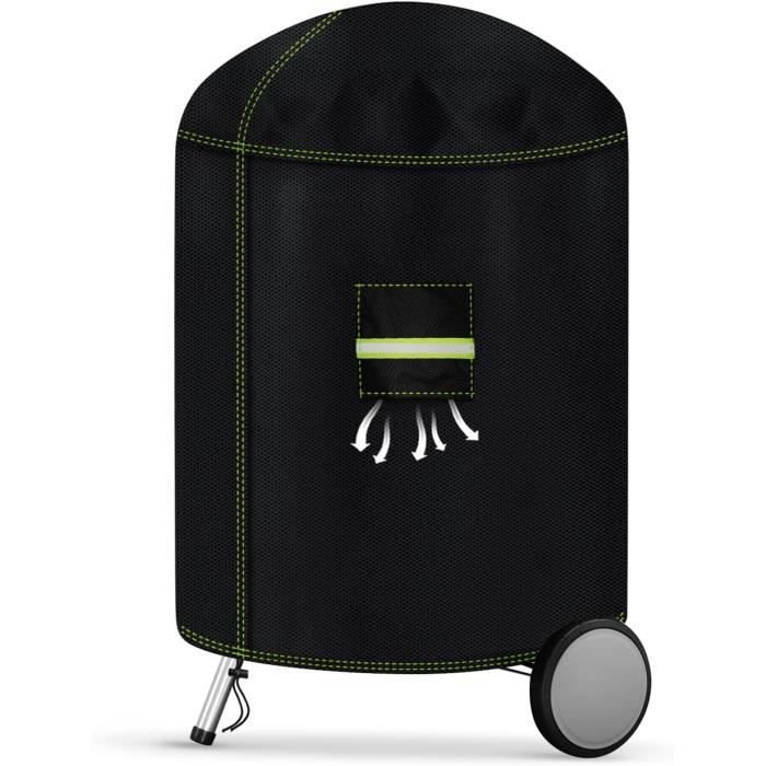 Okcool Housse De Motoculteur à Gaz Étanche 600D - Protection Universelle Grise Avec Aération