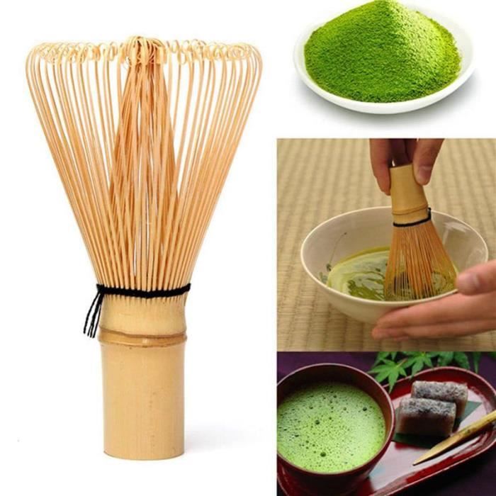 Ensemble D'outils De Matcha Japonais - Fouet En Bambou - Accessoires De Cuisine - Couleur Blanche - Pour Adultes - Maison
