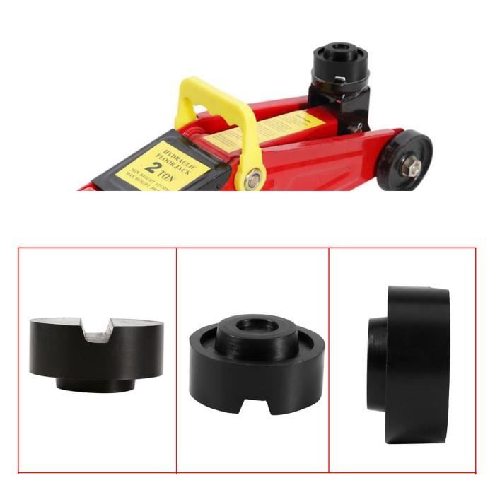 Bloc Caoutchouc Pour Cric De Levage - 50x37mm - Protection Anti-rayures - Capacité 3 Tonnes