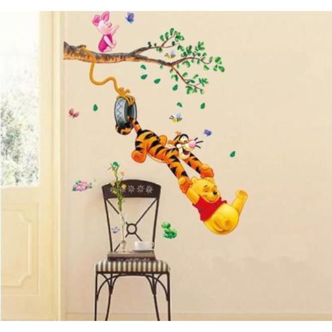 Sticker Winnie L Ourson Walt Disney Cdiscount Maison
