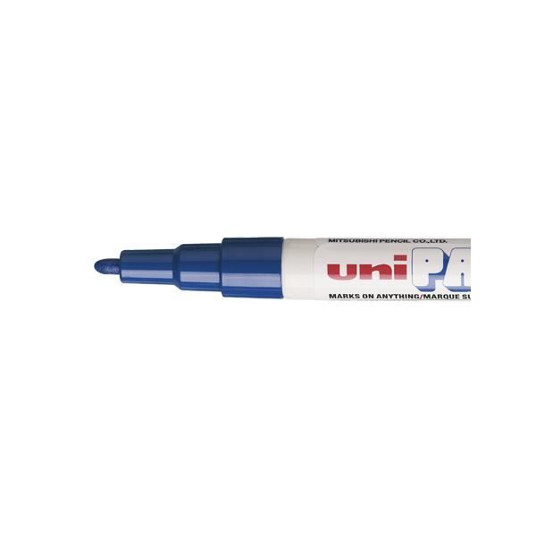 Marqueur huile créatif Uni Ball Paint Marker PX-21 pointe moyenne bleu foncé