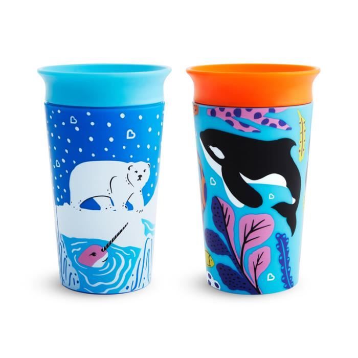 Munchkin Tasse Miracle 360 Lot De 2 Tasses Orque Ours Polaire Cdiscount Puericulture Eveil Bebe