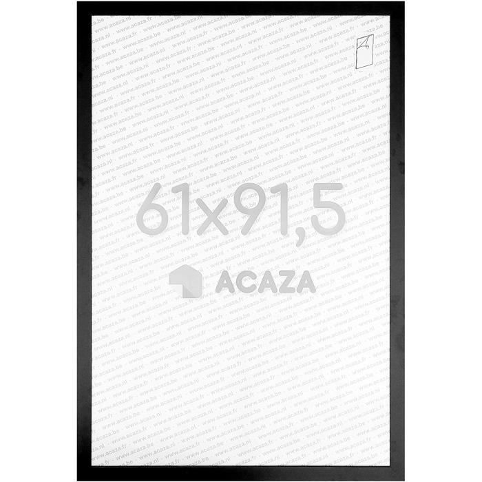 Cadre Photo 61x91,5 cm - Noir Mat - MDF - Pisa