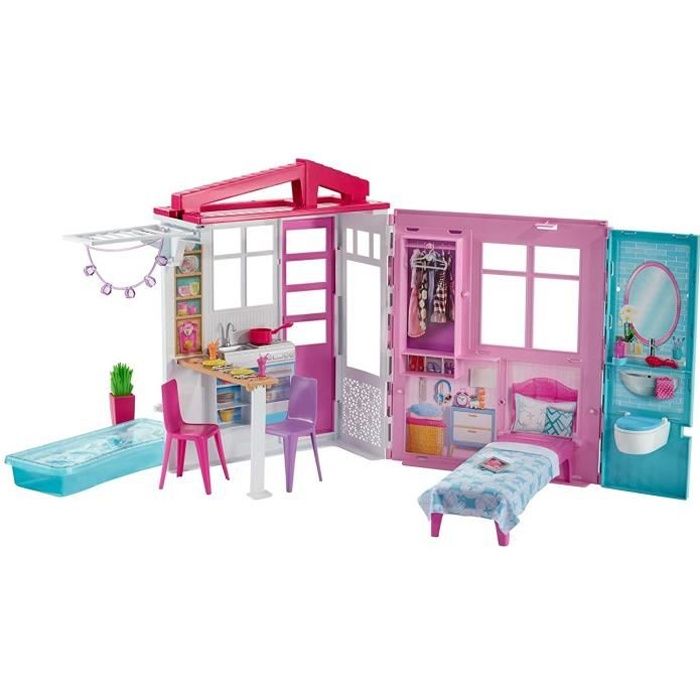 Maison barbie avec piscine online
