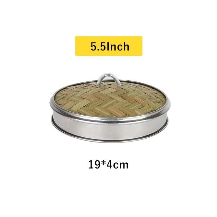 Panier Vapeur Bambou Traditionnel Thaï Pour Riz Gluant – Diam. 27 Cm – Authentique Cuisson Sticky Rice Thaïlandais