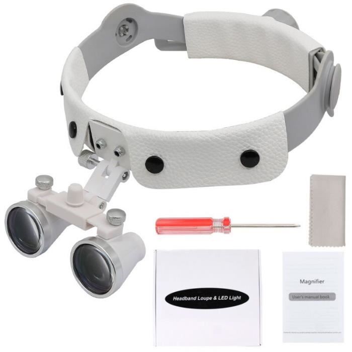 Loupe optique,Loupe binoculaire dentaire, Loupes mains libres, lentille