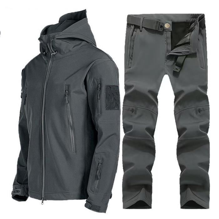 Couleur Homme-Gris taille XXXL veste de randonnée imperméable pour