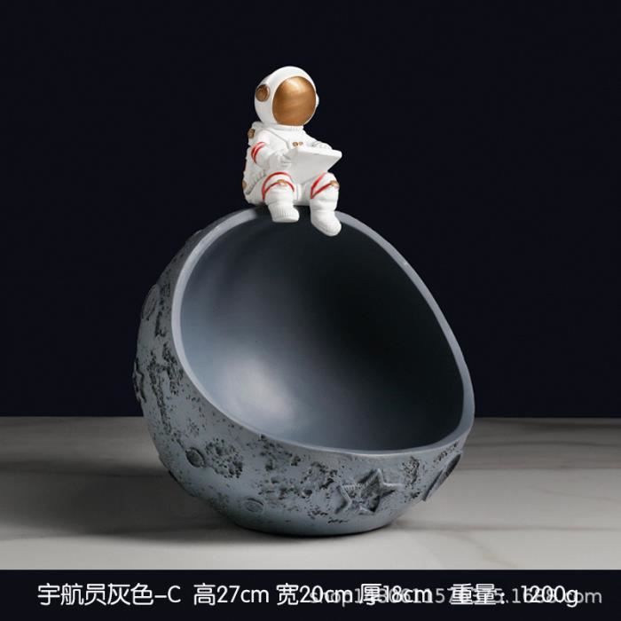 Statue deco,Ensemble de 3 et 4 figurines d'astronautes,homme de l