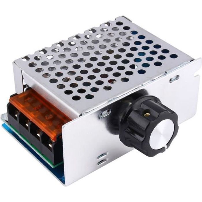 4000W AC 220V SCR Regulador De Voltaje Eléctrico Controlador De Velocidad Ajustable Regulador De