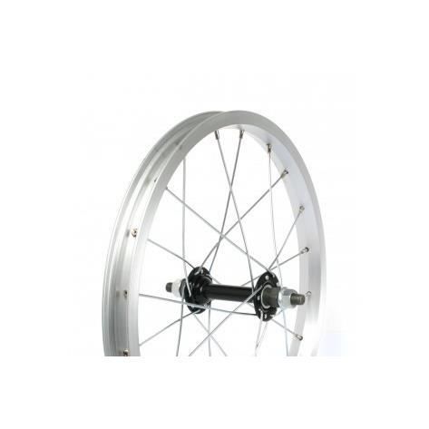 Roue avant 16' écrou - BIKE ORIGINAL - Axe 20T - Moyeu alu ou acier - 305 x 20C 20 mm