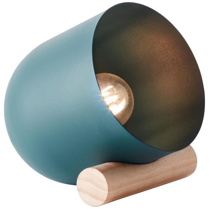 Lampe de table - BRILLIANT - Éléments en bois certifiés FSC - Style industriel - Loft Lampe de table - BRILLIANT - Éléments en bois certifiés FSC - Style industriel - Loft