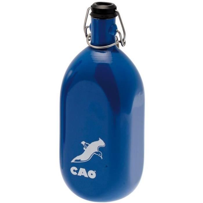 CAO Gourde carrée - En aluminium - 1 L - couleurs aléatoires