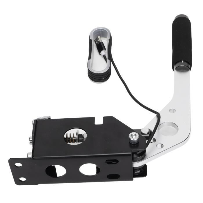 Levier de frein à main USB 14 bits linéaire réglable pour jeux de course SIM