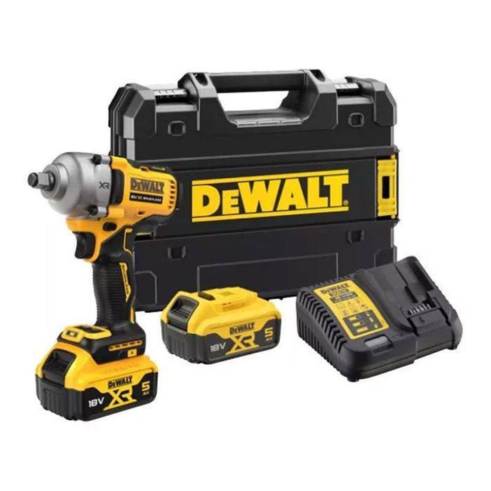 Boulonneuse à chocs 12 compacte XR 18V 5Ah li ion brushless DEWALT DCF892P2T QW - vue 2