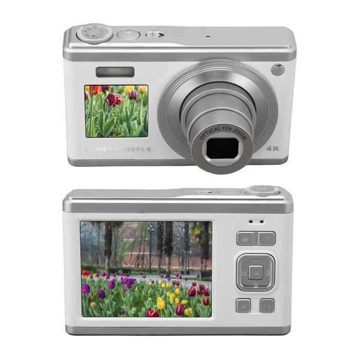 DEX appareil photo numérique à zoom Appareil photo numérique 60MP 4K Ultra HD double écran mise au point photo reflex 7615068265723