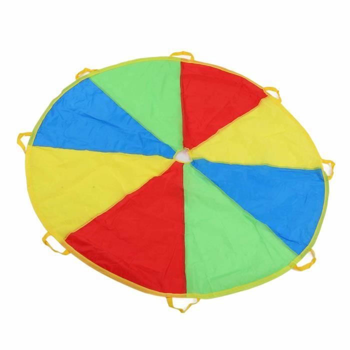 Parapluie arc-en-ciel Parachute coloré jouet d'entraînement pour