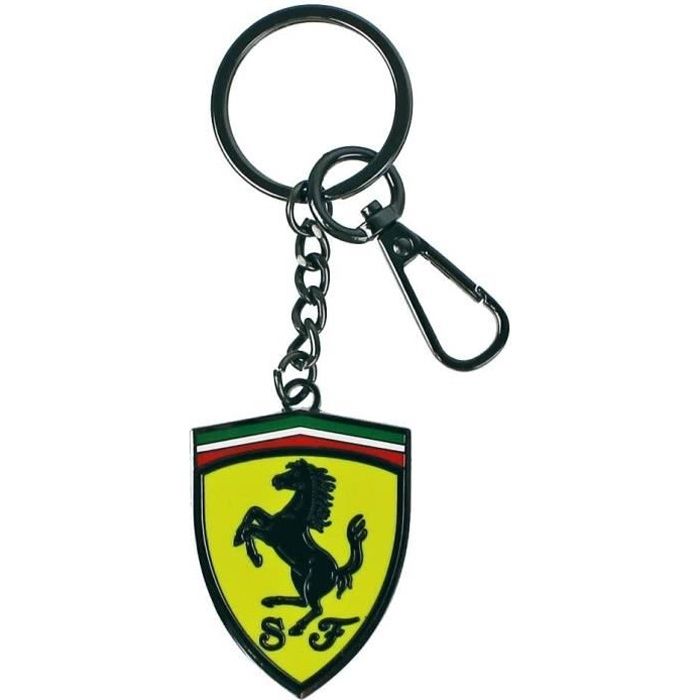 Porte-clés Logo Ferrari Scuderia Ferrari Formula 1 Team Officiel