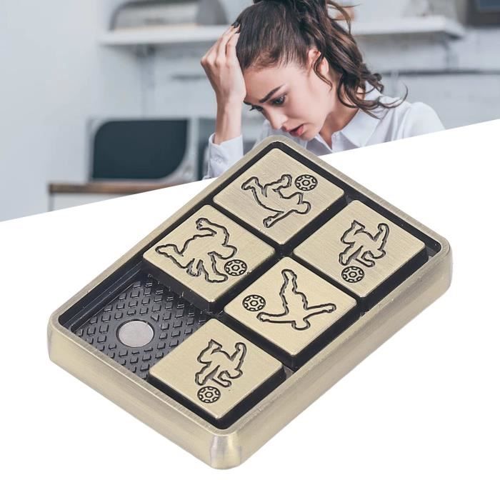 Vikye Curseur Fidget Magnétique En Forme De Caméra – Métal – Anti-Stress TDAH Anxiété – 3 Façons De Jouer