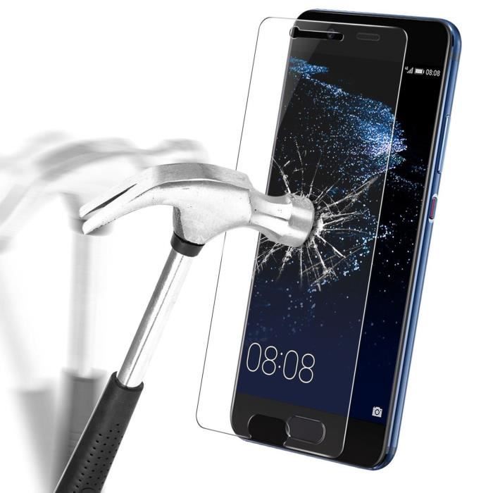 HUAWEI P8 LITE Vitre protection d'ecran en verre trempé incassable