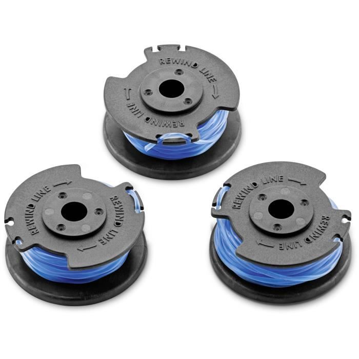 Bobines de fil pour coupe bordure LTR 18V KARCHER Pack de 3 Diamètre 1 65mm - vue 2