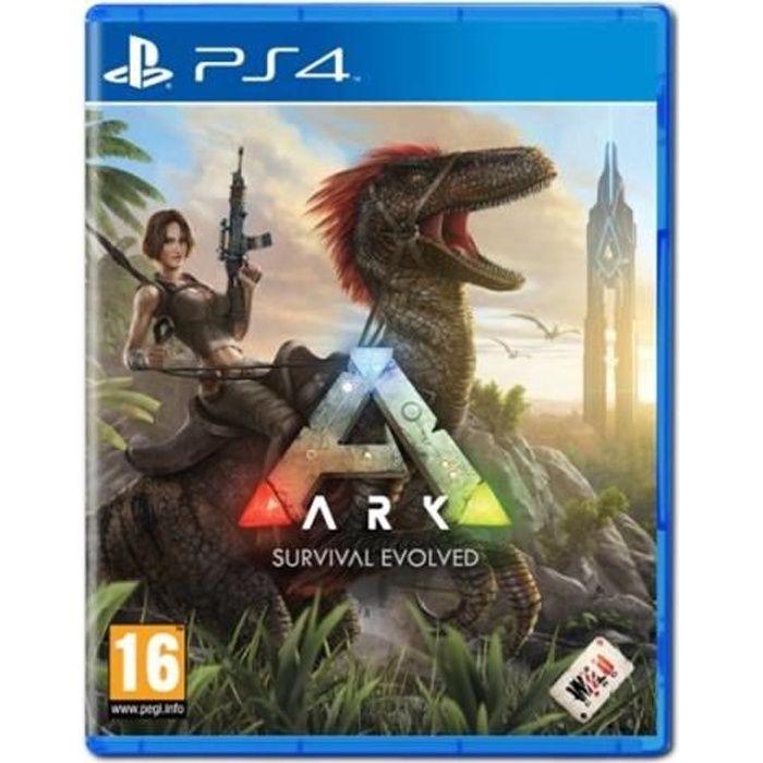 Jeu ARK Survival Evolved PlayStation 4 En boîte Action Capturez et apprivoisez des dinosaures