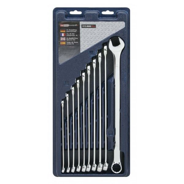 Jeu de 5 clés mixtes à cliquet réversible Gearplus - KS Tools - 8 Jeu de 5 clés mixtes à cliquet réversible Gearplus - KS Tools - 8