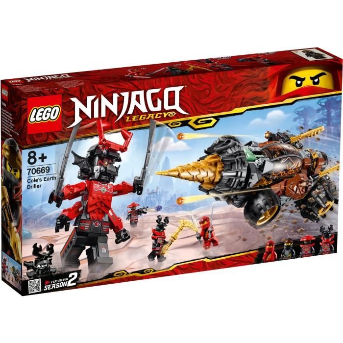 LEGO® NINJAGO® 70669 La Foreuse de Cole - Cdiscount Jeux - Jouets