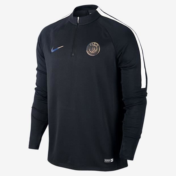 HAUT TRAINING NEWS PSG PARIS NOIR 2016/17 - Prix pas cher ...