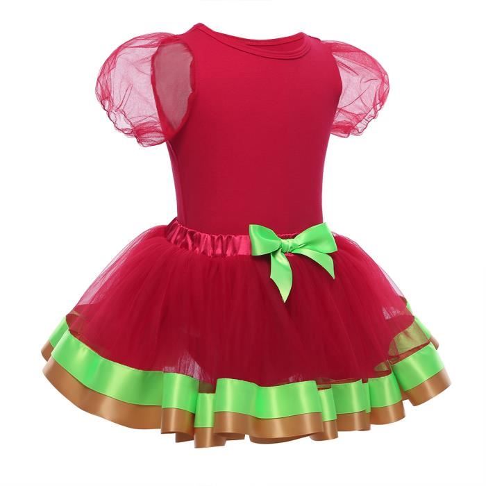 Robe De Bebe Fille Noel En Dentelle Robe De Princesse Soiree Nouveau Ne Barboteuse Tutu 12 24 Mois Rouge Achat Vente Robe Cdiscount