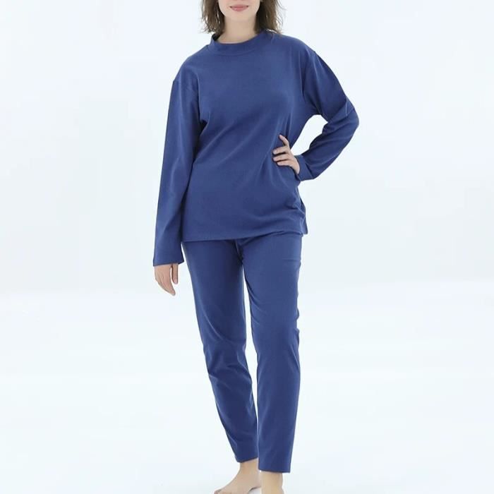 Sous Pull Femme Sous-vetement Thermique Pour Femme Grand Froid