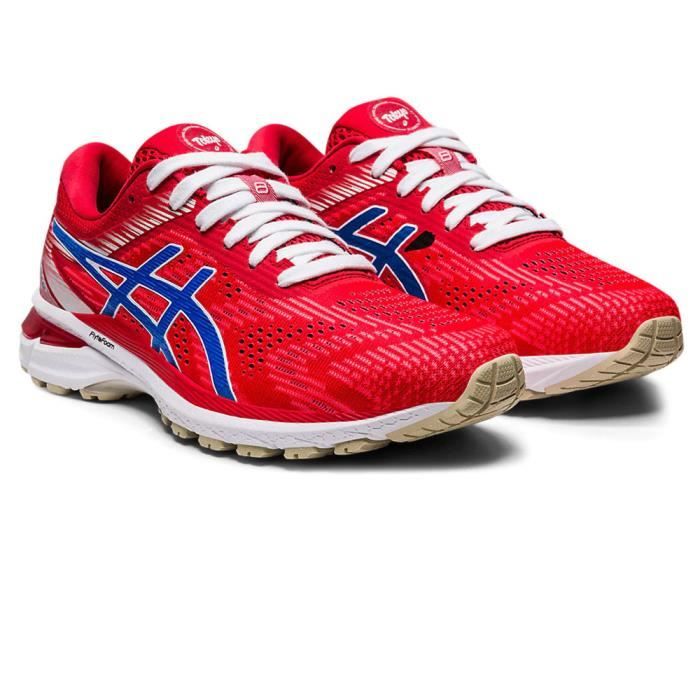 Asics femme rouge cheap