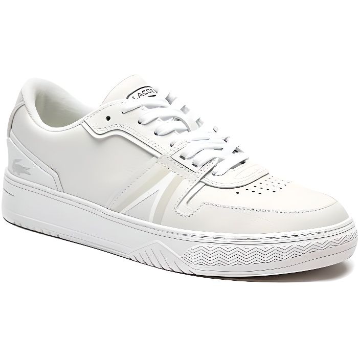 Baskets Lacoste L001 0321 Blanc pour Homme Blanc Cdiscount