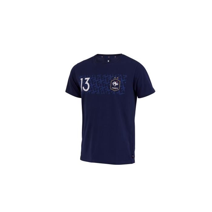 T-shirt enfant France Playerante N°13 - bleu marine - 6 ans T-shirt enfant France Playerante N°13 - bleu marine - 6 ans