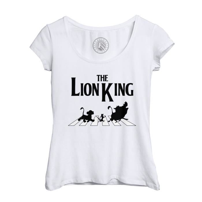 T shirt best sale roi lion femme