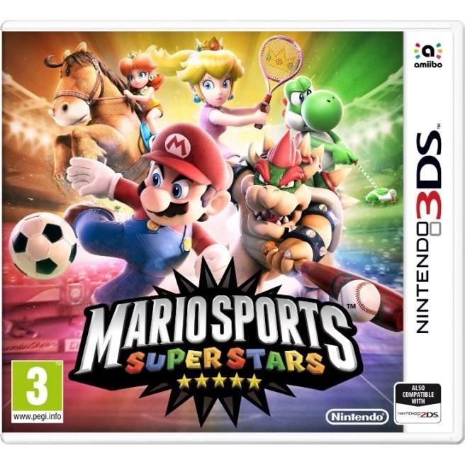 Jeu vidéo - NINTENDO - Mario Sports Superstars - 5 sports - 3DS - Carte Amiibo incluse