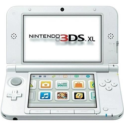 Console Portable - Nintendo - 3DS XL - Blanc - 4 Go - WiFi - 10H D'Autonomie