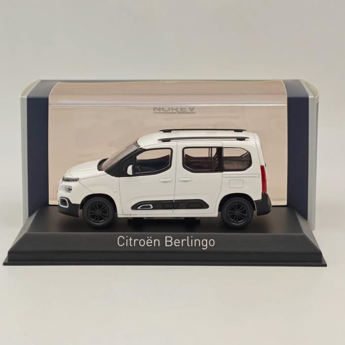 Miniature Citroën 2CV Avec Remorque 1/18 | Moulé Sous Pression, Pièce Unique Pour Collection