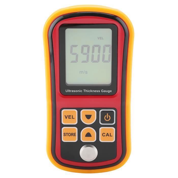 Jauge D'Épaisseur à Ultrasons GM100 - Mesure Précise De 1,2 à 300 Mm, Écran LCD, Autocalibration, Parfait Pour Contrôles Sur Le Terrain - 11