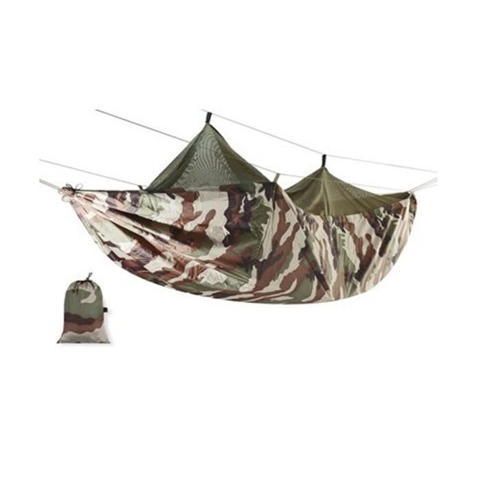 Hamac Moustiquaire Vert en Nylon - Camping et Bivouac