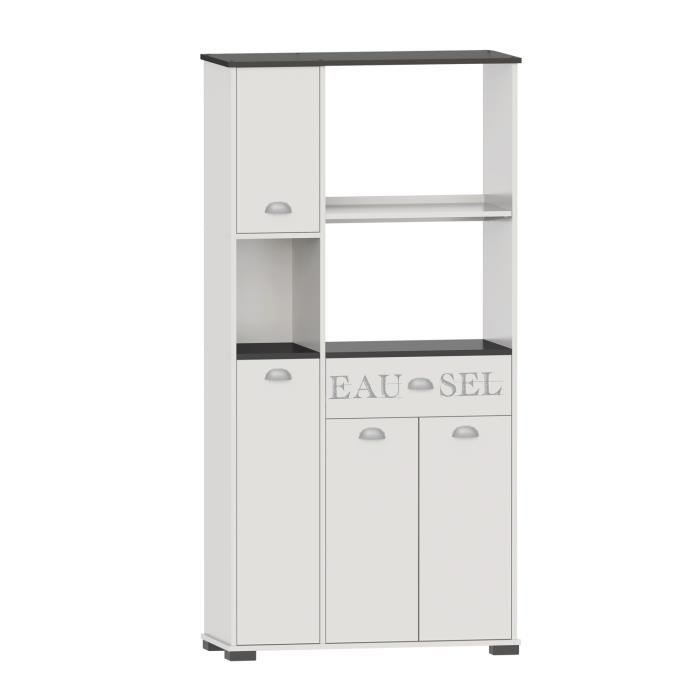Meuble Cuisine Buffet Avec 3 Portes Et 1 Tiroir Achat Vente