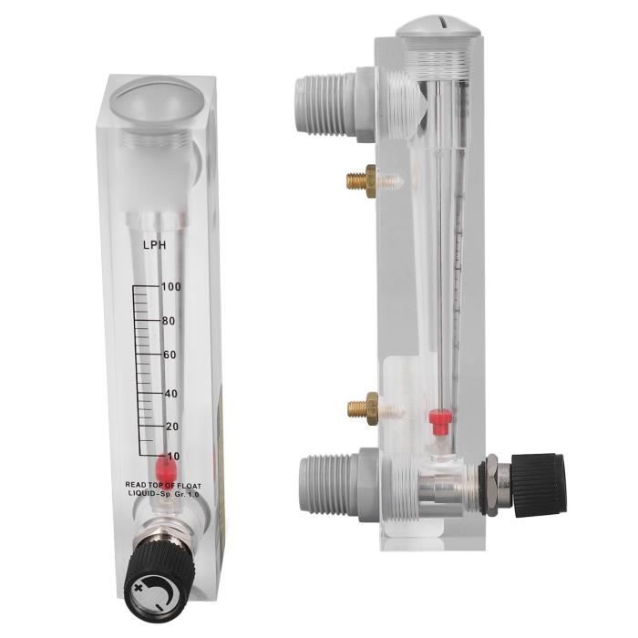 LZQ-7 Débitmètre à Gaz 0,6 MPa 1-10 LPM Avec Vanne De