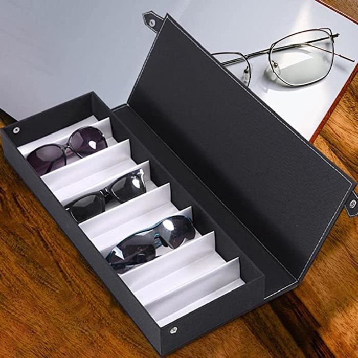Boîte de rangement pour lunettes de soleil pour organisateur de