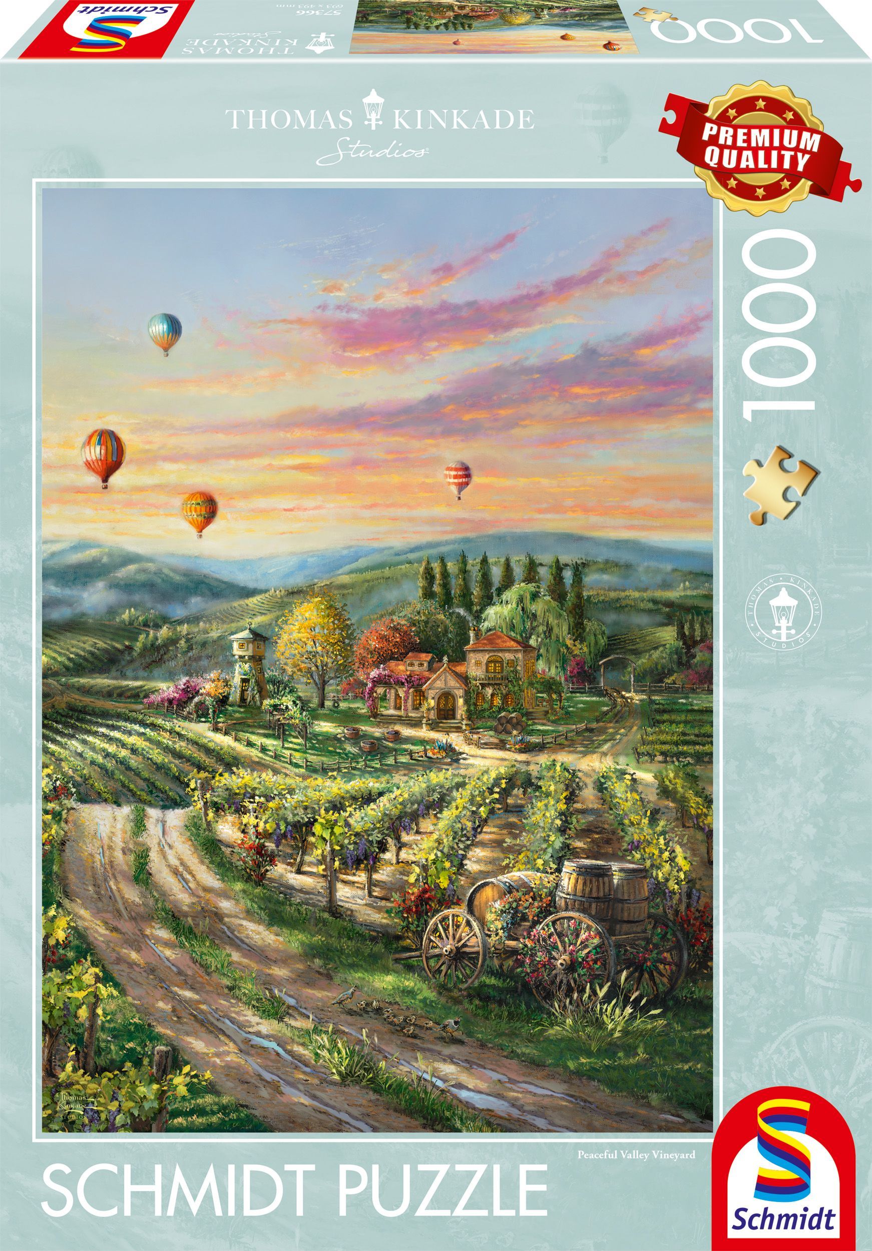 Peaceful Valley Vineyard Puzzle 1000 pièces 69 3 x 49 3 cm - vue 6