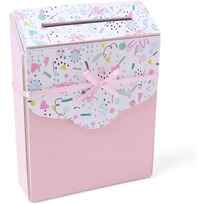 Sizzix 665341-Set di Fustelle Thinlits, 5 Pezzi, Motivo Giardino Floreale di Jessica Scott, Multicolor, Taglia unica