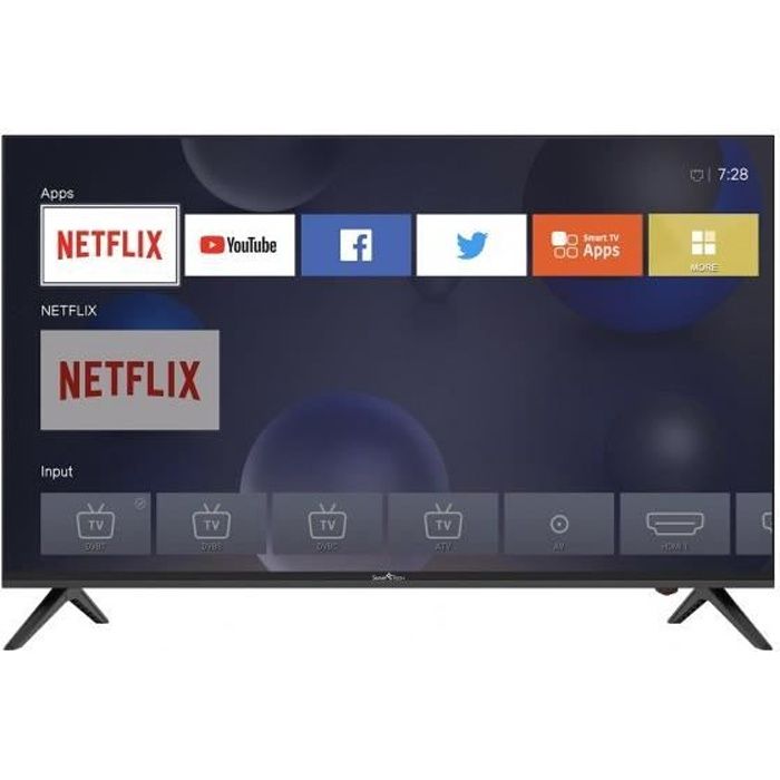 Smart Tech TV LED 4K UHD 43' (109cm) Smart TV