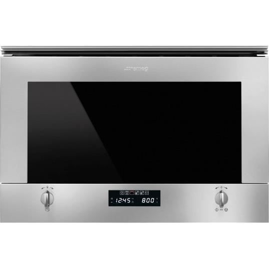 Micro ondes Grill SMEG MP422X1 22 Litres 850 Watts Intégrable