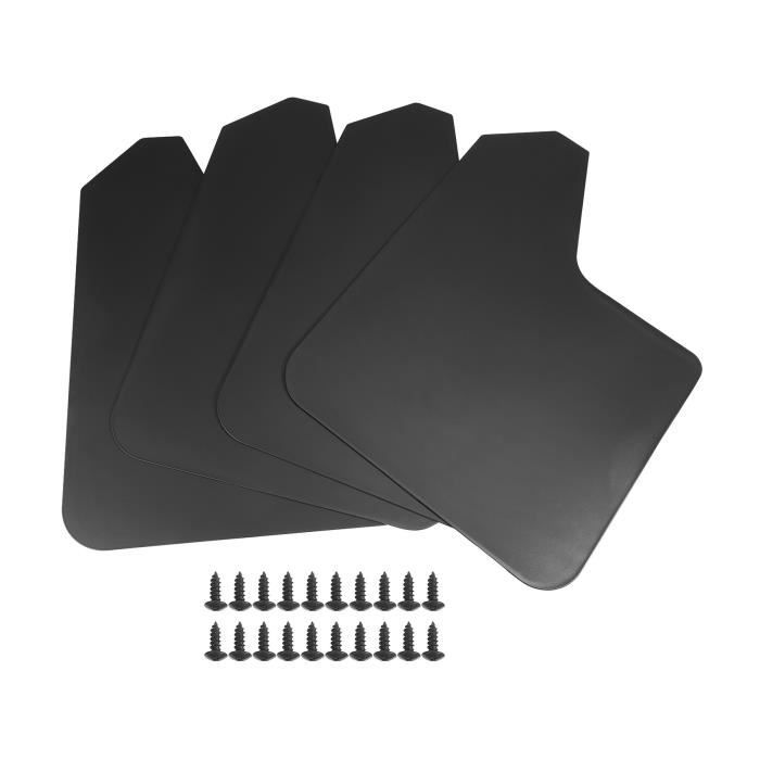 Kit 4 Bavettes Universelles Pour Pick-up & SUV – Protection Anti-Boue, Neige, Cailloux | Sans Perçage, Installation Facile